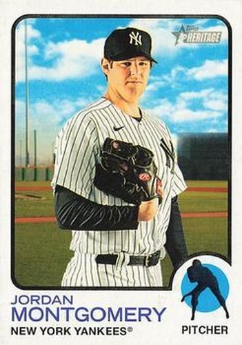 #354 Jordan Montgomery - New York Yankees - 2022 Topps Heritage Baseball