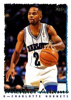 #354 Michael Adams - Charlotte Hornets - 1994-95 Topps Basketball
