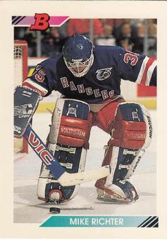 #354 Mike Richter - New York Rangers - 1992-93 Bowman Hockey