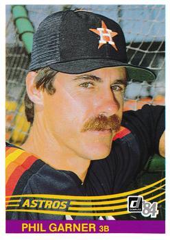 #354 Phil Garner - Houston Astros - 1984 Donruss Baseball