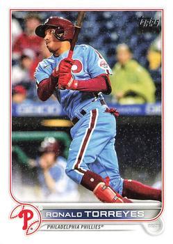 #354 Ronald Torreyes - Philadelphia Phillies - 2022 Topps Baseball