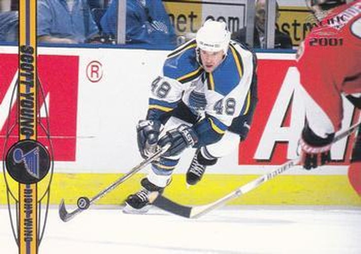 #354 Scott Young - St. Louis Blues - 2000-01 Pacific Hockey