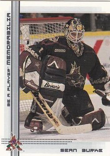#354 Sean Burke - Phoenix Coyotes - 2000-01 Be a Player Memorabilia Hockey