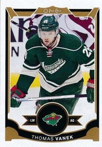 #354 Thomas Vanek - Minnesota Wild - 2015-16 O-Pee-Chee Hockey