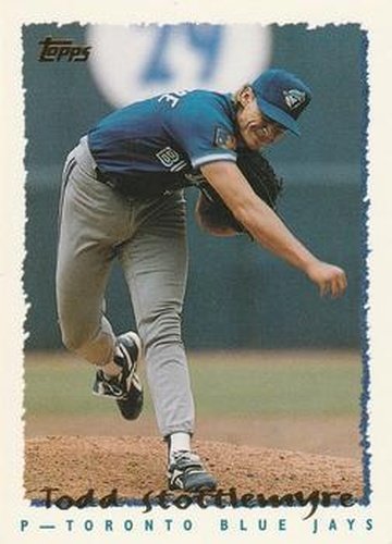 #354 Todd Stottlemyre - Toronto Blue Jays - 1995 Topps Baseball