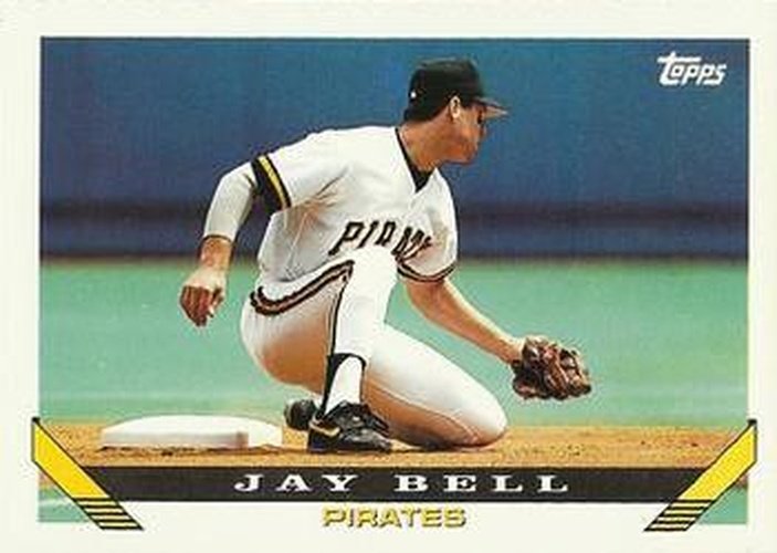 #354 Jay Bell - Pittsburgh Pirates - 1993 Topps Baseball