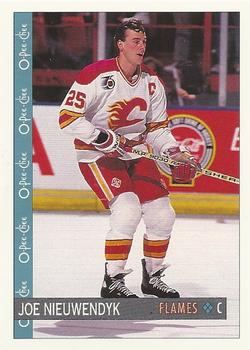 #354 Joe Nieuwendyk - Calgary Flames - 1992-93 O-Pee-Chee Hockey