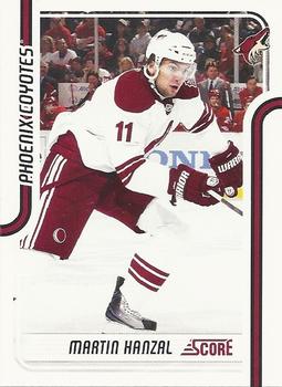 #354 Martin Hanzal - Phoenix Coyotes - 2011-12 Score Hockey
