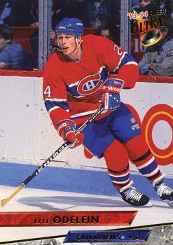 #354 Lyle Odelein - Montreal Canadiens - 1993-94 Ultra Hockey