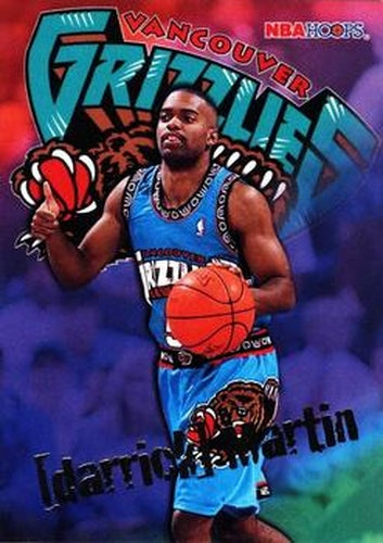 #354 Darrick Martin - Vancouver Grizzlies - 1995-96 Hoops Basketball