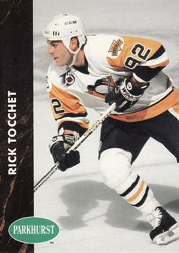 #354 Rick Tocchet - Pittsburgh Penguins - 1991-92 Parkhurst Hockey