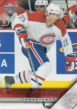 #354 Chris Higgins - Montreal Canadiens - 2005-06 Upper Deck Hockey