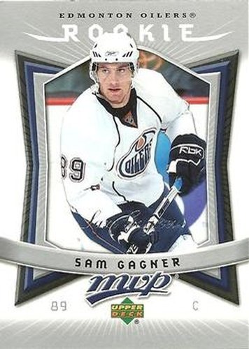 #354 Sam Gagner - Edmonton Oilers - 2007-08 Upper Deck MVP Hockey