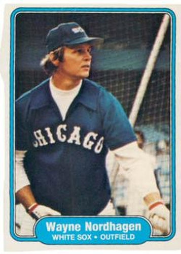#355 Wayne Nordhagen - Chicago White Sox - 1982 Fleer Baseball