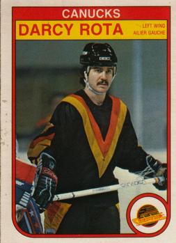 #355 Darcy Rota - Vancouver Canucks - 1982-83 O-Pee-Chee Hockey