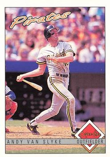 #355 Andy Van Slyke - Pittsburgh Pirates - 1993 O-Pee-Chee Baseball