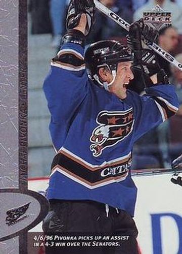 #355 Michal Pivonka - Washington Capitals - 1996-97 Upper Deck Hockey