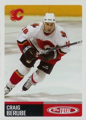#355 Craig Berube - Calgary Flames - 2002-03 Topps Total Hockey