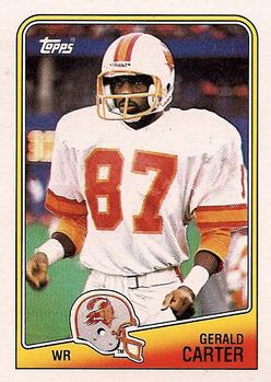 #355 Gerald Carter - Tampa Bay Buccaneers - 1988 Topps Football