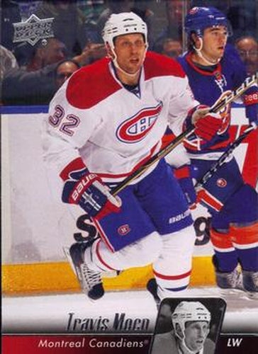 #355 Travis Moen - Montreal Canadiens - 2010-11 Upper Deck Hockey