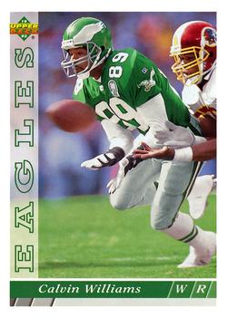 #355 Calvin Williams - Philadelphia Eagles - 1993 Upper Deck Football
