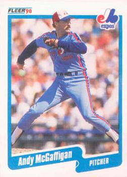 #355 Andy McGaffigan - Montreal Expos - 1990 Fleer USA Baseball