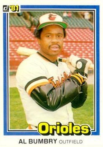 #355 Al Bumbry - Baltimore Orioles - 1981 Donruss Baseball