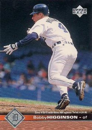 #355 Bobby Higginson - Detroit Tigers - 1997 Upper Deck Baseball