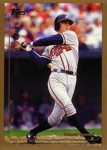 #355 Chipper Jones - Atlanta Braves - 1999 Topps Baseball
