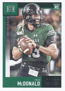 #355 Cole McDonald - Hawaii Rainbow Warriors - 2020 Score Football