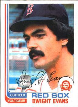 #355 Dwight Evans - Boston Red Sox - 1982 O-Pee-Chee Baseball