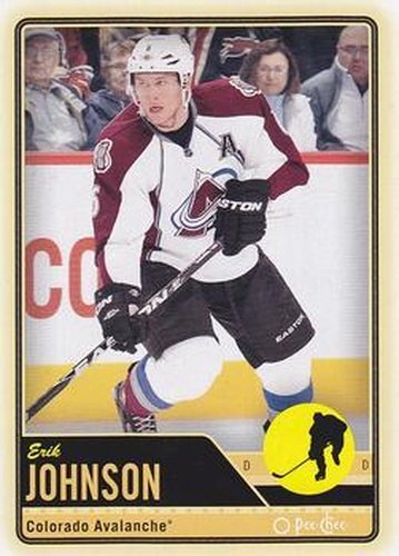 #355 Erik Johnson - Colorado Avalanche - 2012-13 O-Pee-Chee Hockey