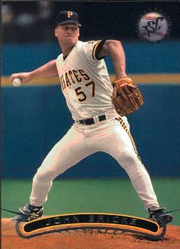 #355 John Ericks - Pittsburgh Pirates - 1996 Stadium Club Baseball