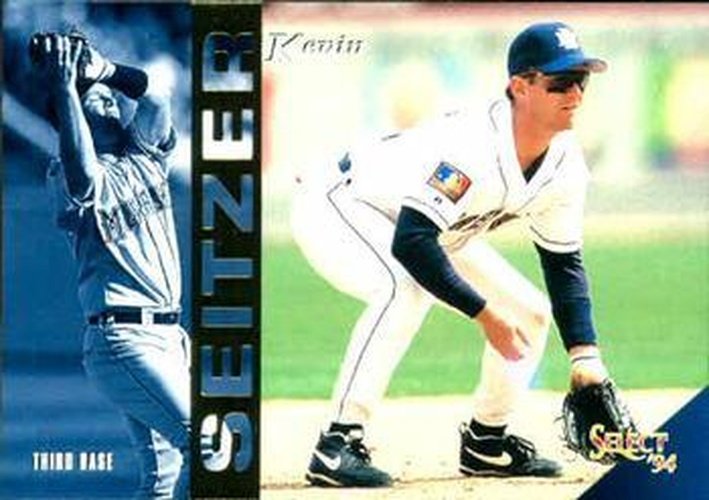#355 Kevin Seitzer - Milwaukee Brewers - 1994 Select Baseball