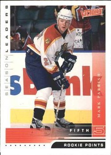 #355 Mark Parrish - Florida Panthers - 1999-00 Upper Deck Victory Hockey