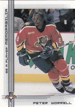 #355 Peter Worrell - Florida Panthers - 2000-01 Be a Player Memorabilia Hockey