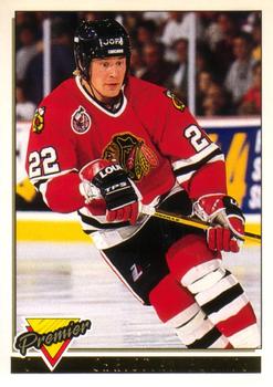 #355 Christian Ruuttu - Chicago Blackhawks - 1993-94 O-Pee-Chee Premier Hockey - Gold