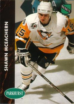 #355 Shawn McEachern - Pittsburgh Penguins - 1991-92 Parkhurst Hockey