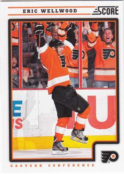 #355 Eric Wellwood - Philadelphia Flyers - 2012-13 Score Hockey