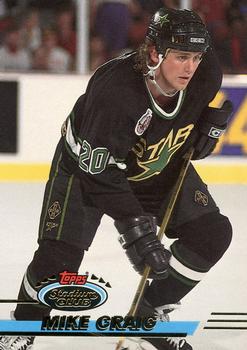 #355 Mike Craig - Dallas Stars - 1993-94 Stadium Club Hockey