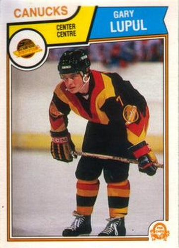 #355 Gary Lupul - Vancouver Canucks - 1983-84 O-Pee-Chee Hockey