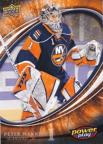 #355 Peter ManninoÊ- New York Islanders - 2008-09 Upper Deck Power Play Box Set Hockey