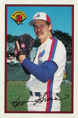 #355 Kevin Gross - Montreal Expos - 1989 Bowman Baseball