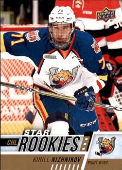 #356 Kirill Nizhnikov - Barrie Colts - 2017-18 Upper Deck CHL Hockey