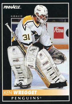 #356 Ken Wregget - Pittsburgh Penguins - 1992-93 Pinnacle Canadian Hockey
