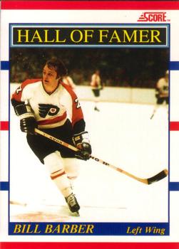 #356 Bill Barber - Philadelphia Flyers - 1990-91 Score Canadian Hockey