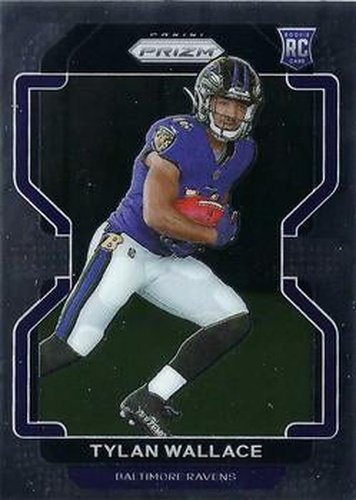 #356 Tylan Wallace - Baltimore Ravens - 2021 Panini Prizm Football