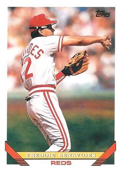 #356 Freddie Benavides - Cincinnati Reds - 1993 Topps Baseball