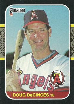 #356 Doug DeCinces - California Angels - 1987 Donruss Baseball