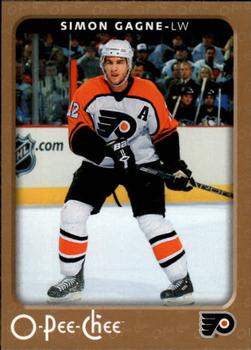 #356 Simon Gagne - Philadelphia Flyers - 2006-07 O-Pee-Chee Hockey